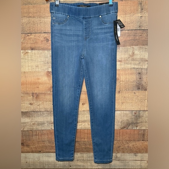 Liverpool Denim - Liverpool Ankle Skinny Sienna 10/30 Pull-On Medium Blue Rinse Stretch